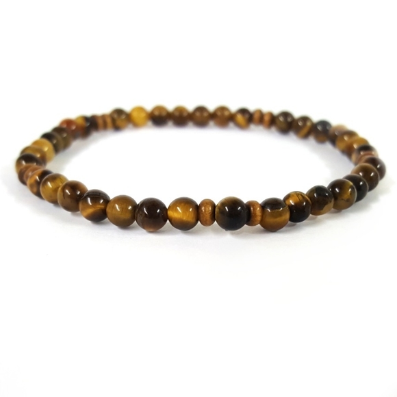 Stackable Tiger's Eye Bracelet - Picture 1 of 2